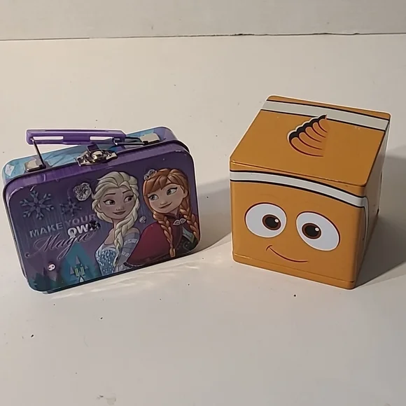 Disney / M&M variety Lunch box and Tin